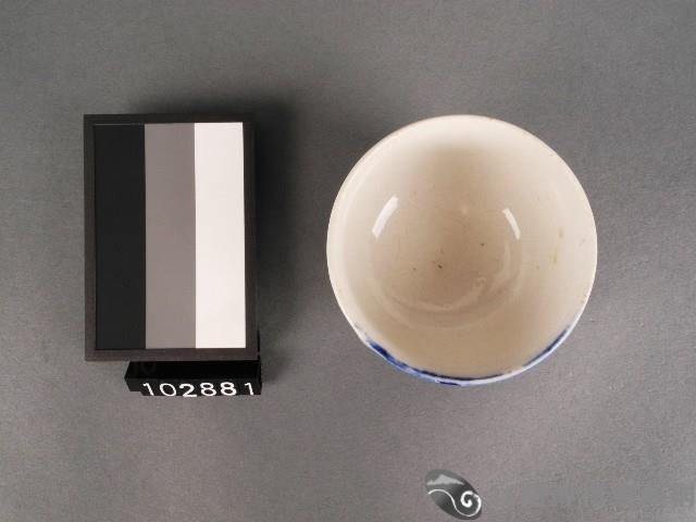 青花山水紋杯藏品圖，第2張