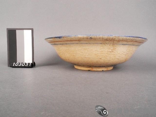 彩繪花卉紋碗藏品圖，第2張