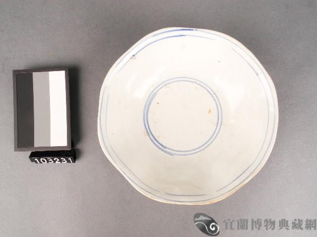 青花花卉紋碗藏品圖，第2張