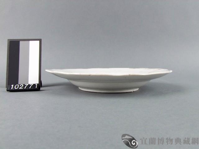 紅綠彩蝦紋盤藏品圖，第2張