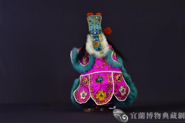布袋戲偶（鬚文）藏品圖，第2張
