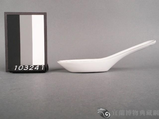 金彩壽字紋湯匙藏品圖，第2張