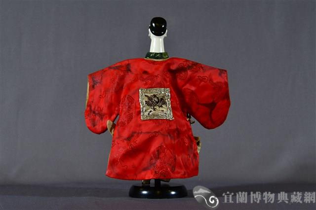 布袋戲偶（文生）藏品圖，第2張