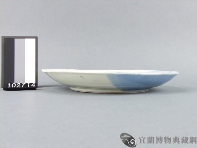 彩繪花卉紋盤藏品圖，第2張