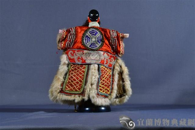 布袋戲偶（紅關）藏品圖，第2張