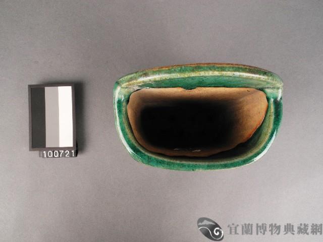 綠釉鏤空錢圖箸籠藏品圖，第2張