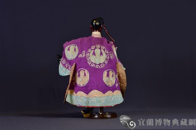 布袋戲偶（黑賊仔）藏品圖，第2張