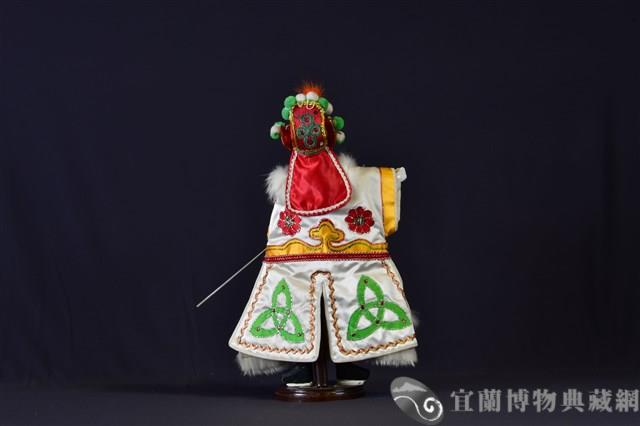 布袋戲偶（武生）藏品圖，第2張
