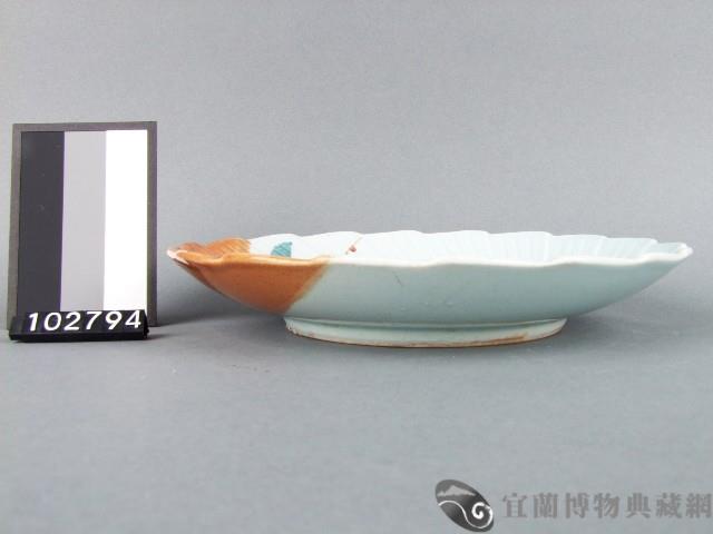 彩繪花卉紋盤藏品圖，第2張