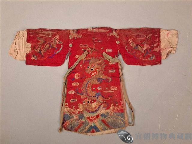 傀儡戲服（蟒袍）藏品圖，第2張