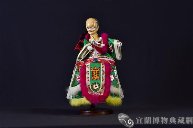布袋戲偶（大頭）藏品圖，第1張