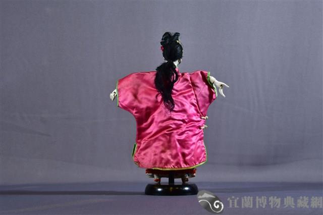 布袋戲偶（花旦）藏品圖，第2張