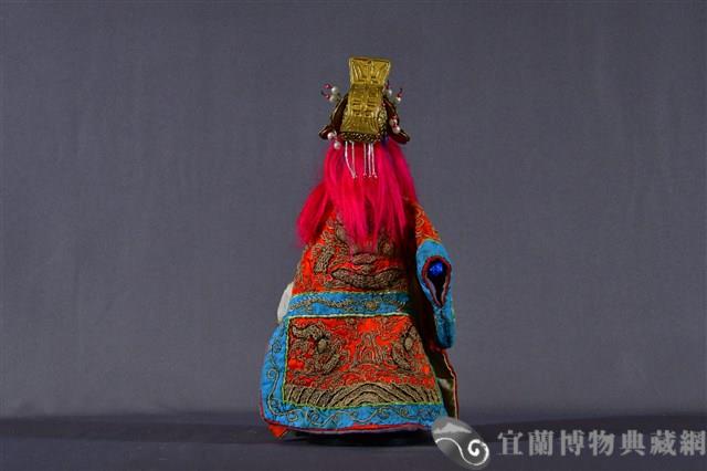 布袋戲偶（龍王頭）藏品圖，第2張