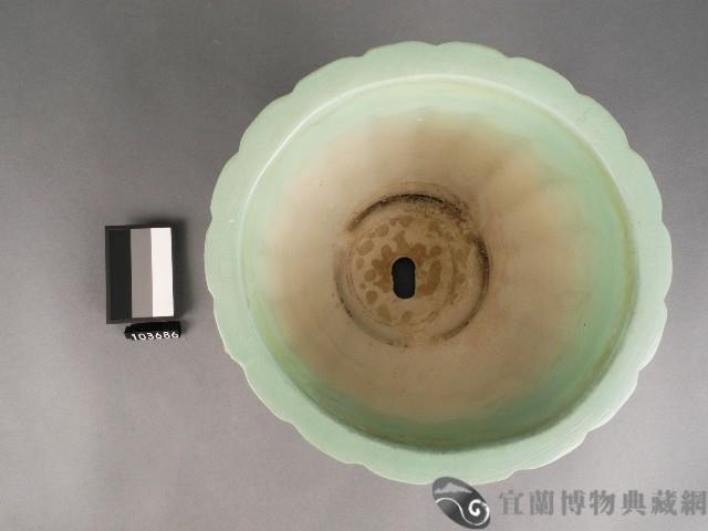 綠地花卉紋花盆藏品圖，第2張