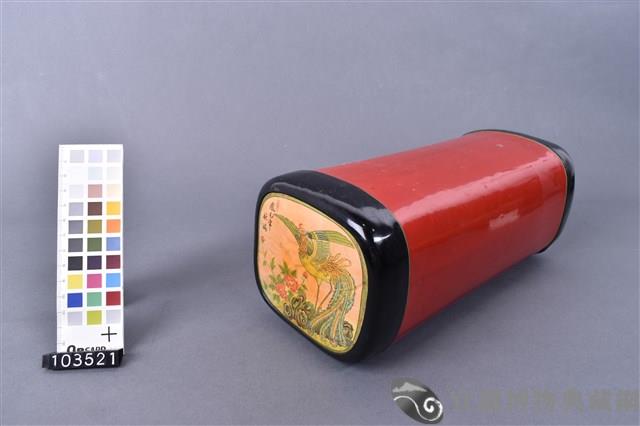 賽璐璐黑紅雙色枕頭藏品圖，第2張