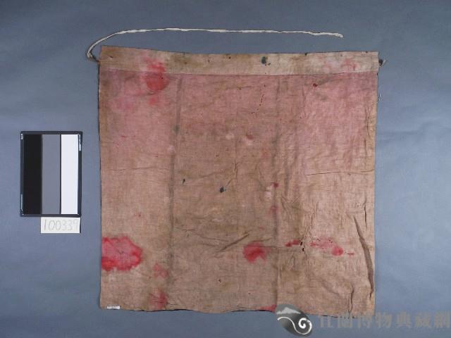 線繡麒麟桌圍藏品圖，第2張