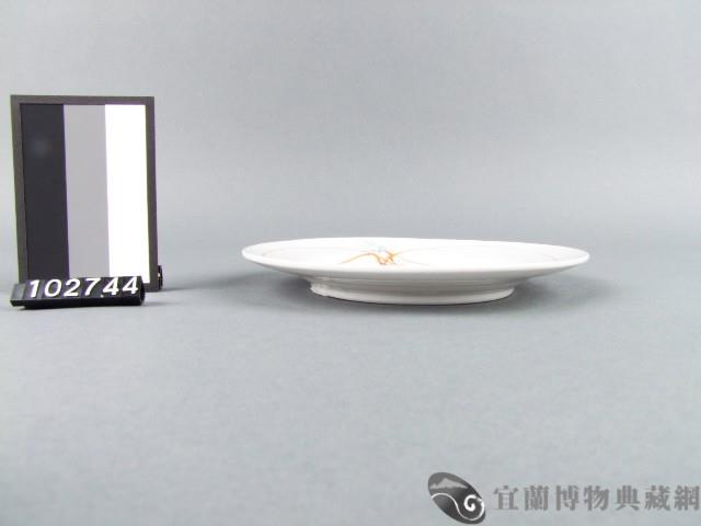 紅彩蝦紋盤藏品圖，第2張