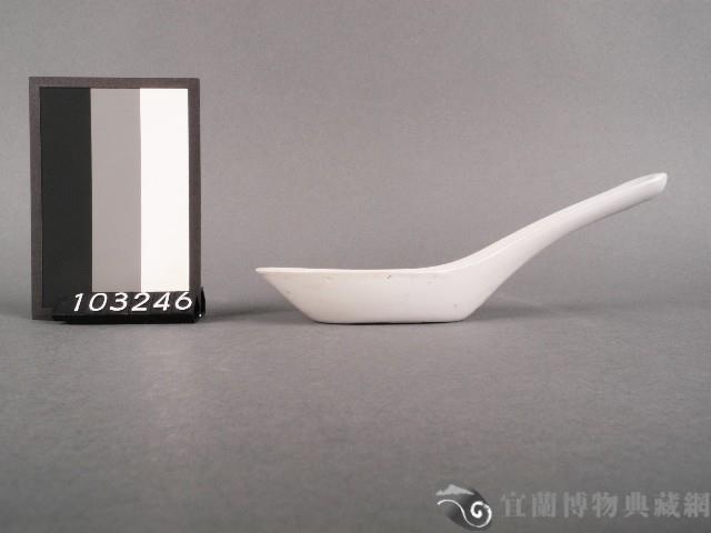 紅黑彩楓葉紋湯匙藏品圖，第2張