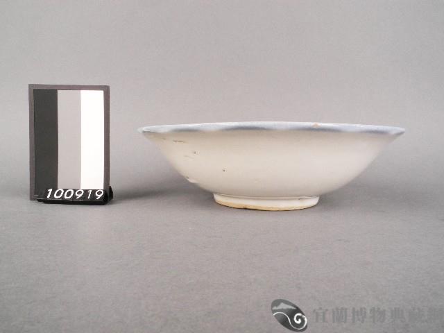 青花葉紋碗藏品圖，第2張