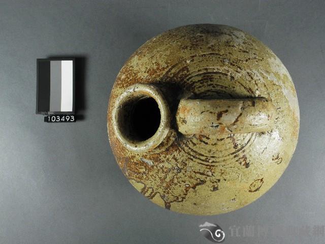 茶釉尿壺藏品圖，第2張