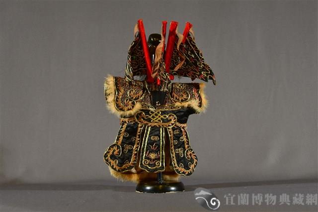 布袋戲偶（黑大北）藏品圖，第2張