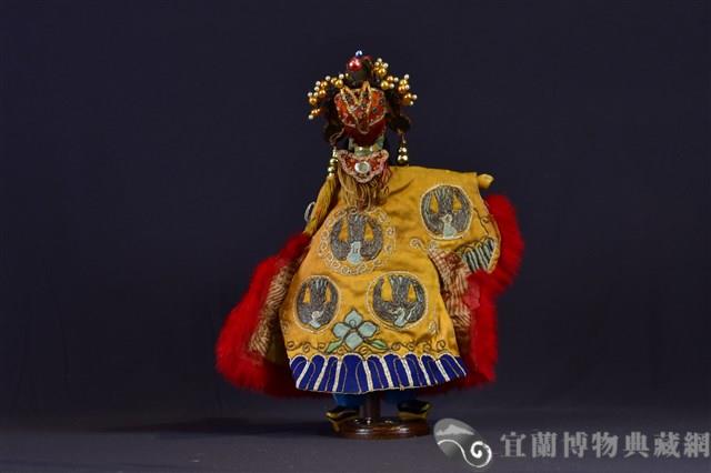 布袋戲偶（武鬚文）藏品圖，第2張