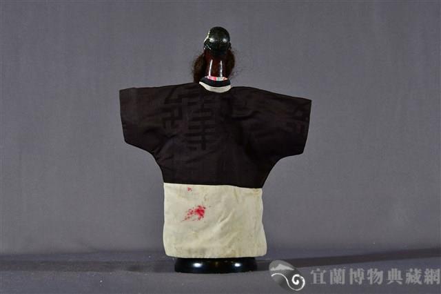 布袋戲偶（黑大花）藏品圖，第2張