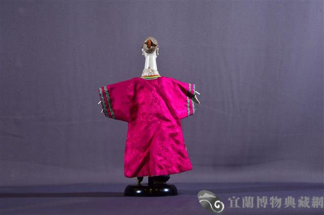 布袋戲偶（白毛旦）藏品圖，第2張