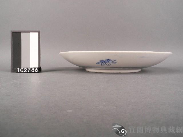 青花山水紋盤藏品圖，第2張