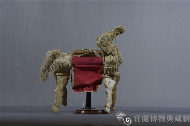 布袋戲偶（馬）藏品圖，第2張