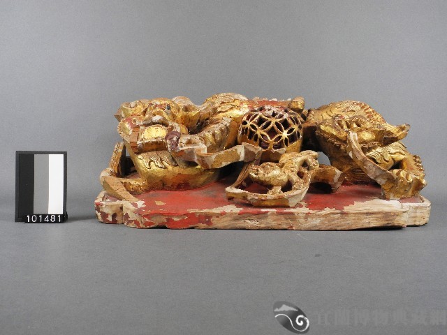 雙獅戲球藏品圖，第2張