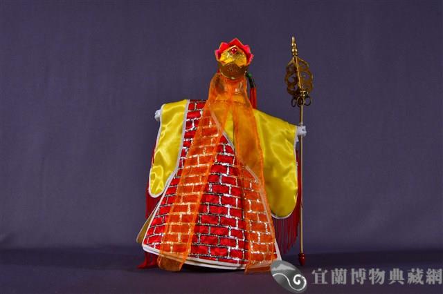 布袋戲偶（文生）藏品圖，第2張