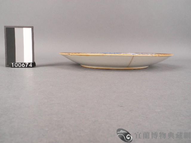 青花印花紋盤藏品圖，第2張