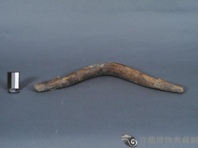 木製牛軛構件藏品圖，第2張