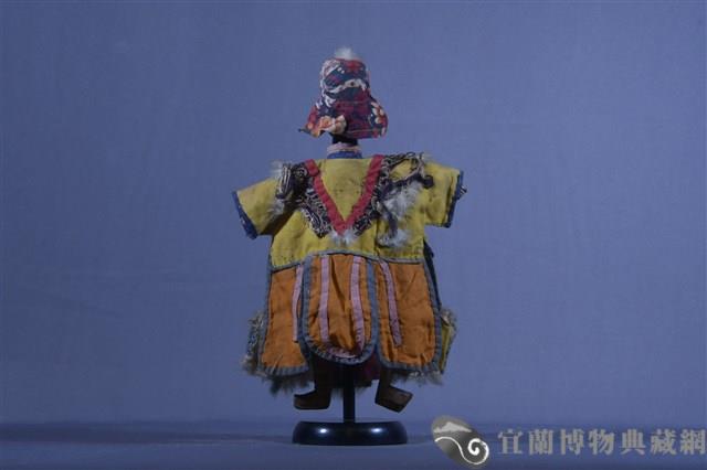 布袋戲偶（黑花仔）藏品圖，第2張