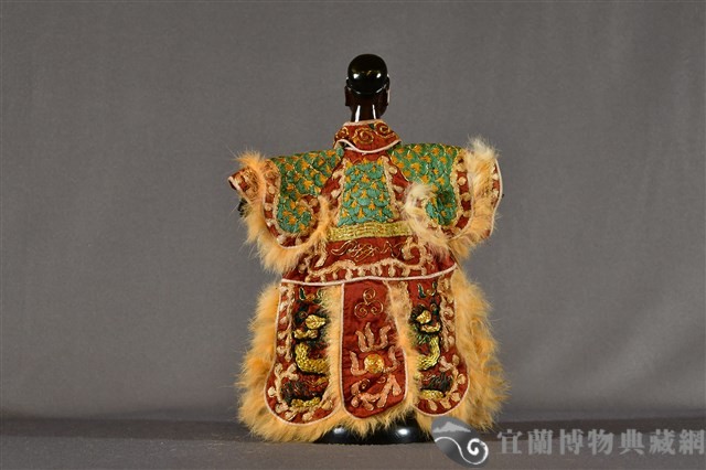 布袋戲偶（黑虎仔）藏品圖，第2張