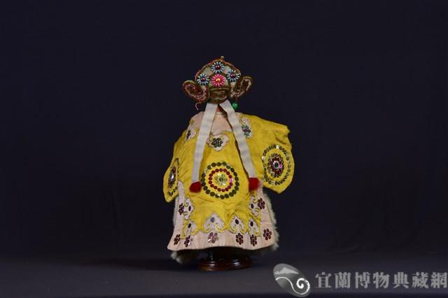 布袋戲偶（武生）藏品圖，第2張