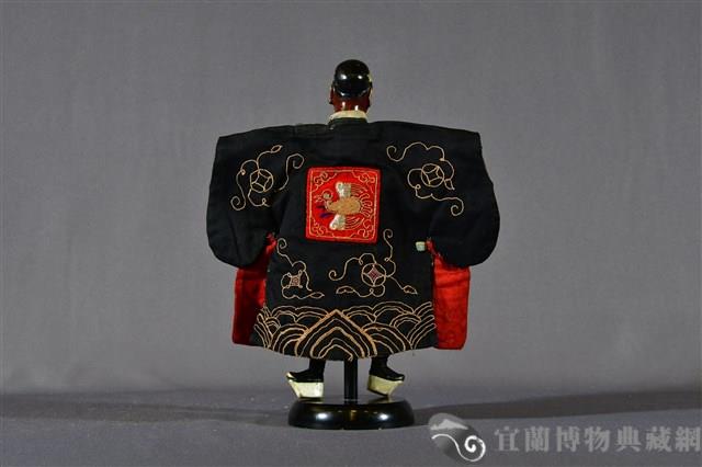 布袋戲偶（黑花仔）藏品圖，第2張