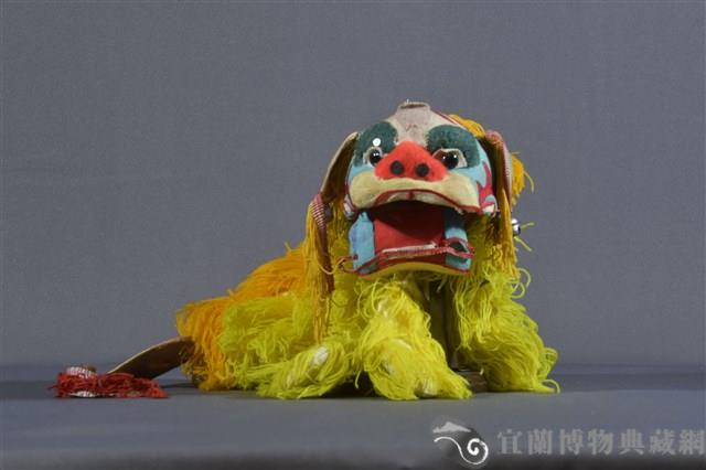 布袋戲偶（獅）藏品圖，第2張