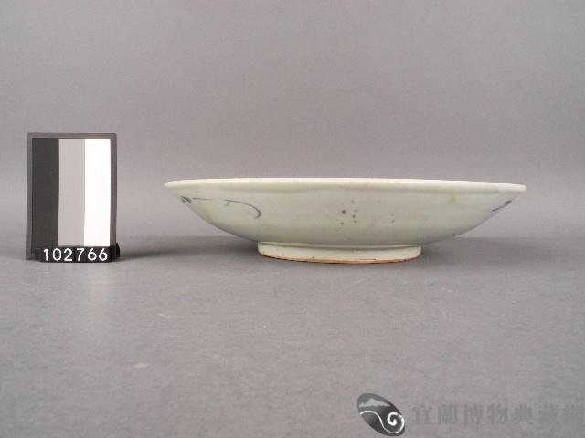 青花牡丹鳳紋盤藏品圖，第2張