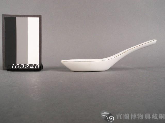 彩繪花卉紋湯匙藏品圖，第2張
