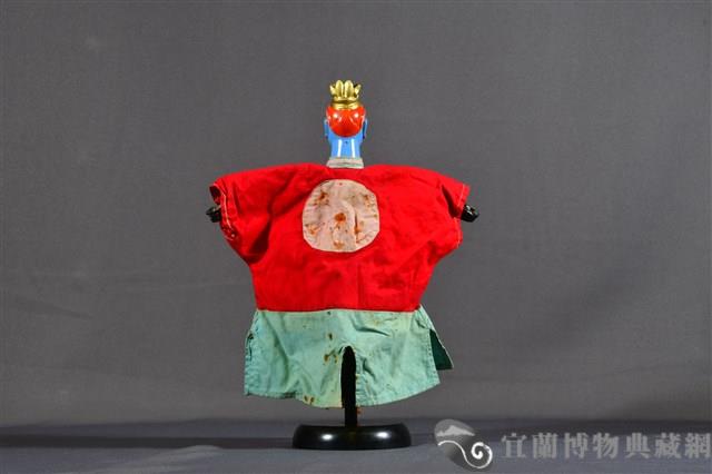 布袋戲偶（雷公頭）藏品圖，第2張