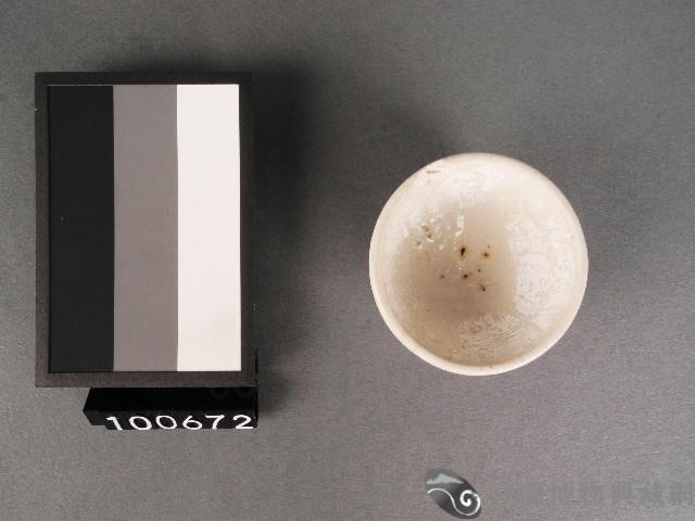 藍釉壽字杯藏品圖，第2張