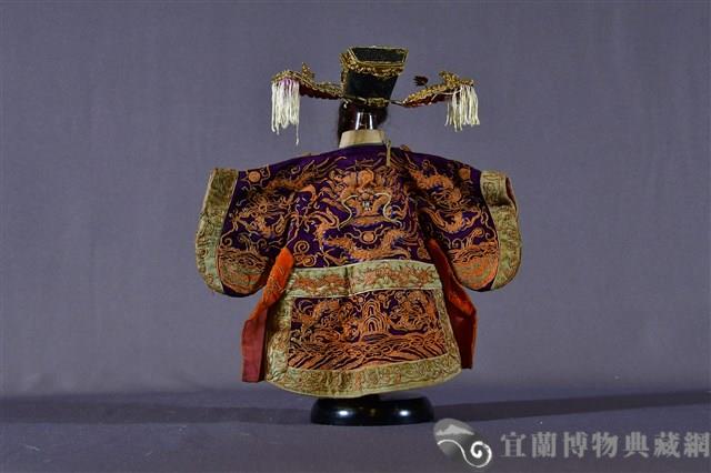 布袋戲偶（包公頭）藏品圖，第2張