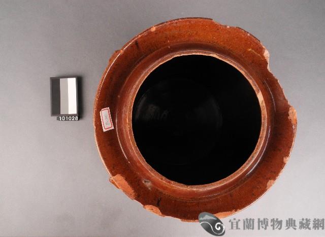 赤釉豬油壺藏品圖，第2張