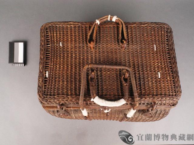 籐製衣籃藏品圖，第2張