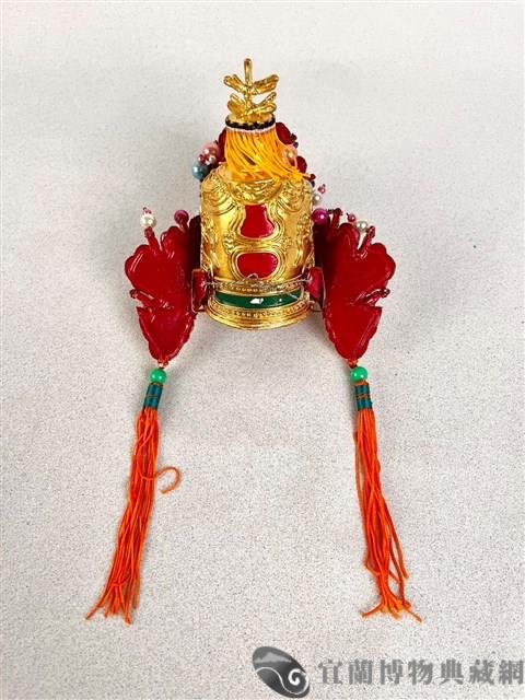 傀儡盔帽(帥盔)藏品圖，第2張