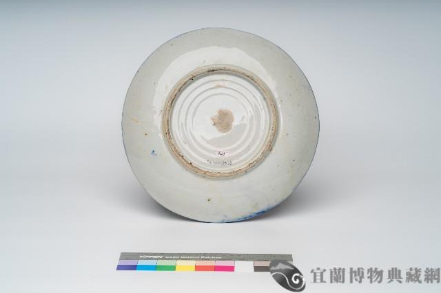 鶯歌蓋印加彩松鶴盤藏品圖，第2張