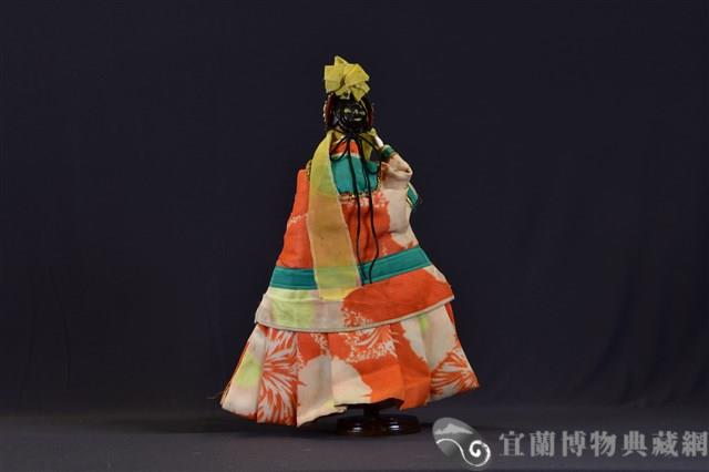 布袋戲偶（齊眉旦）藏品圖，第2張