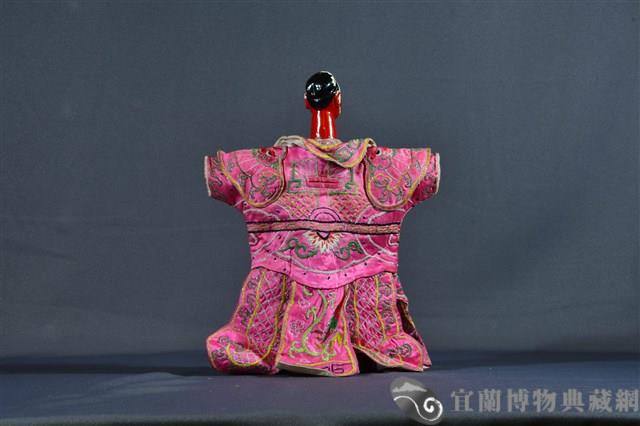 布袋戲偶（紅虎仔）藏品圖，第2張